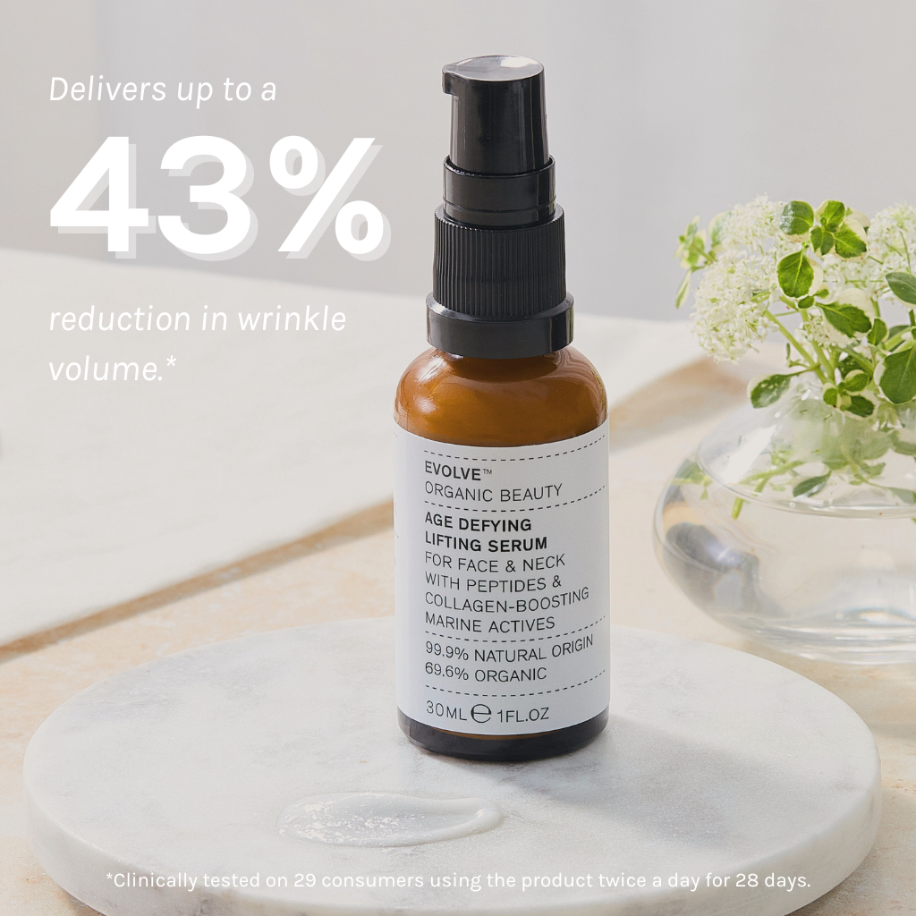 age defying lifting serum delivers up to 43% reduction in  wrinkle volume