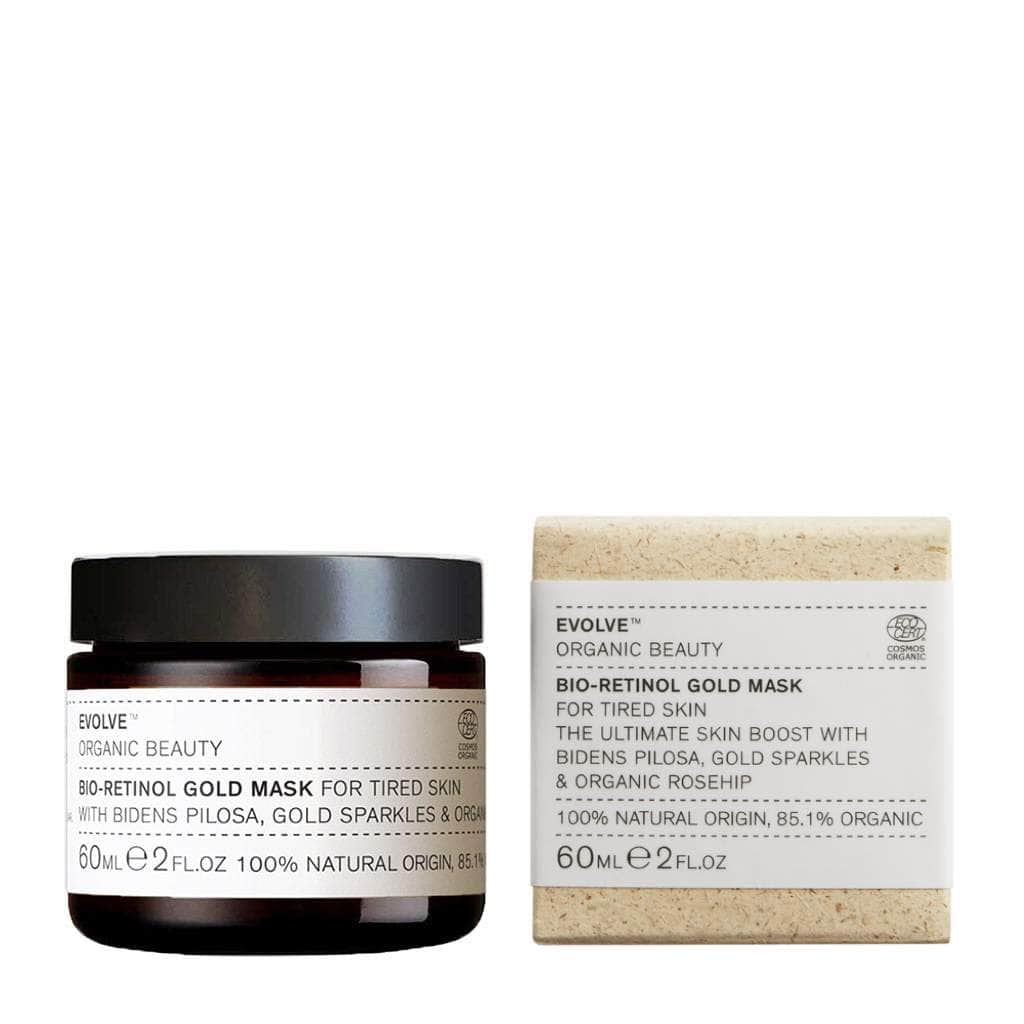 Evolve Organic Beauty Mask Bio-Retinol Gold Face Mask